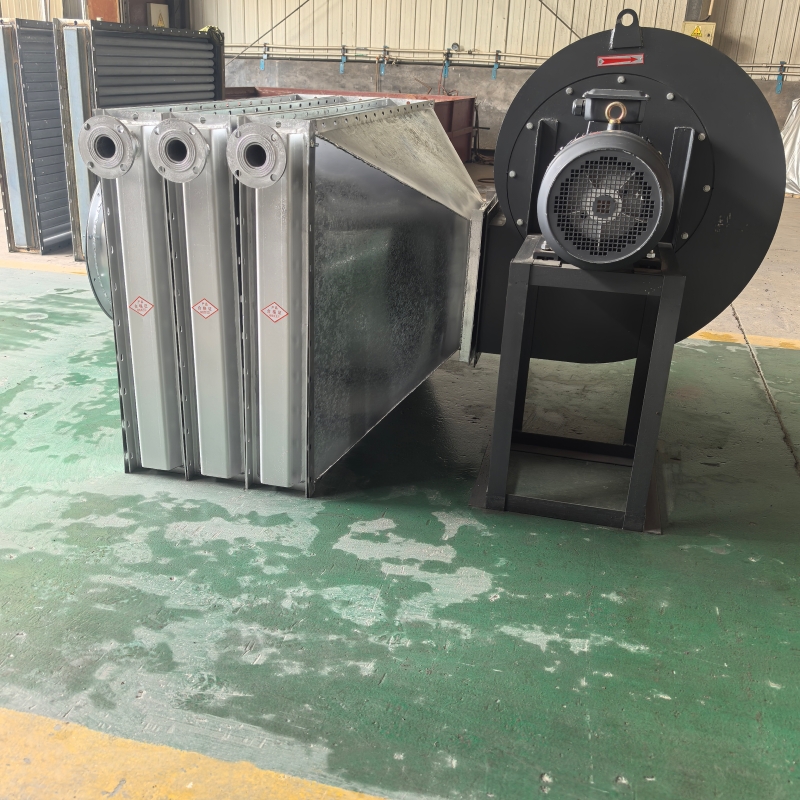 蒸汽热风机组